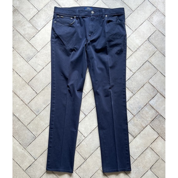 Polo Ralph Lauren Other - POLO Ralph Lauren Chino Men's Pants 100% Cotton Trousers 34x34 Blue Preppy‎